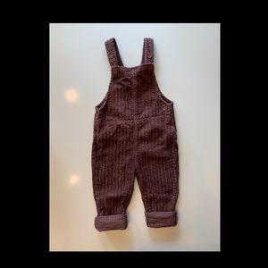 Zara baby corduroy overalls